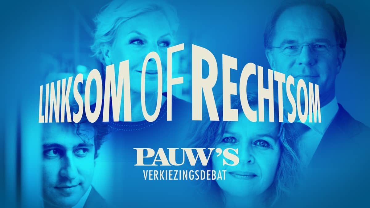 Linksom of Rechtsom Pauws Verkiezingsdebat NPO Start