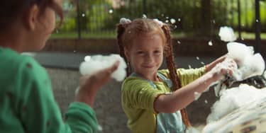 Geitje voor een karweitje